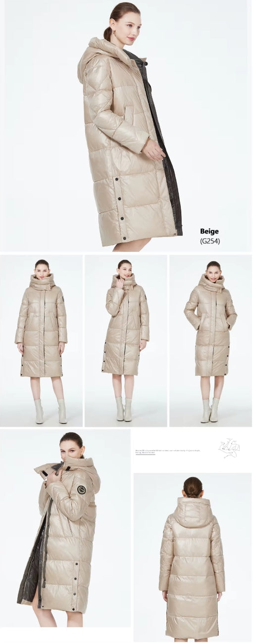 Doudoune Long à Capuche Femme ICEbear