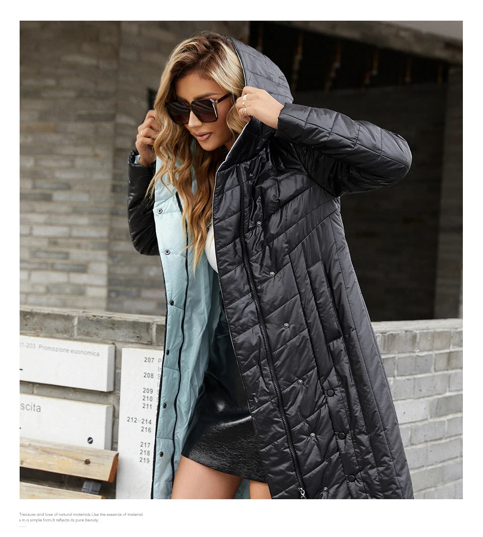 Parka fine pour femme – HaiLuoZi