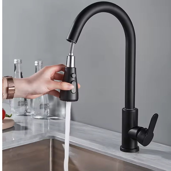 Robinet rétractable en acier inoxydable