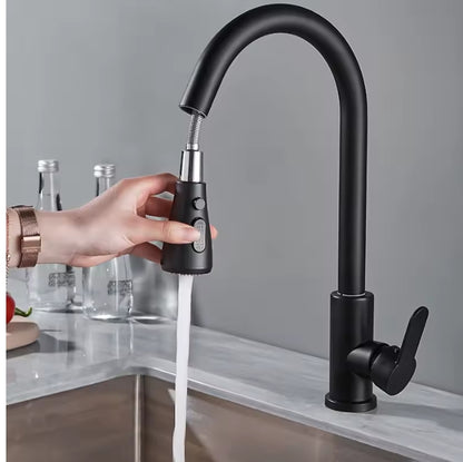 Robinet rétractable en acier inoxydable