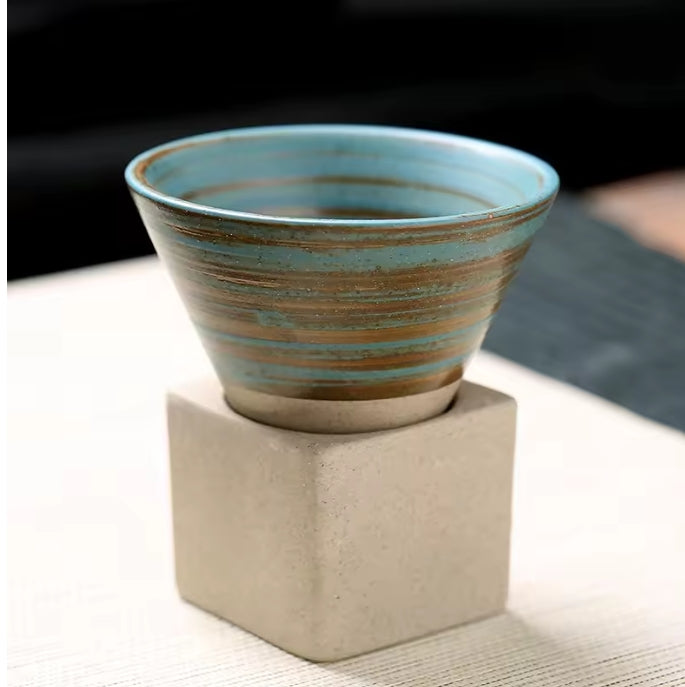 Tasse à café rétro en céramique japonaise