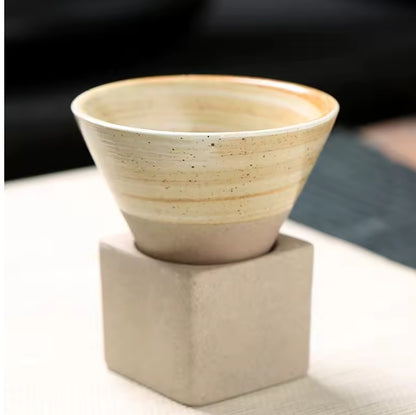 Tasse à café rétro en céramique japonaise