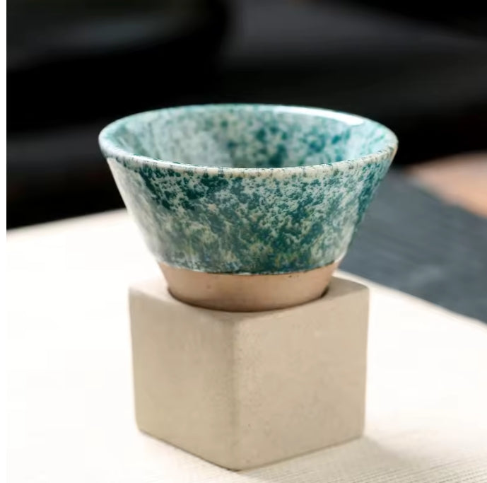 Tasse à café rétro en céramique japonaise