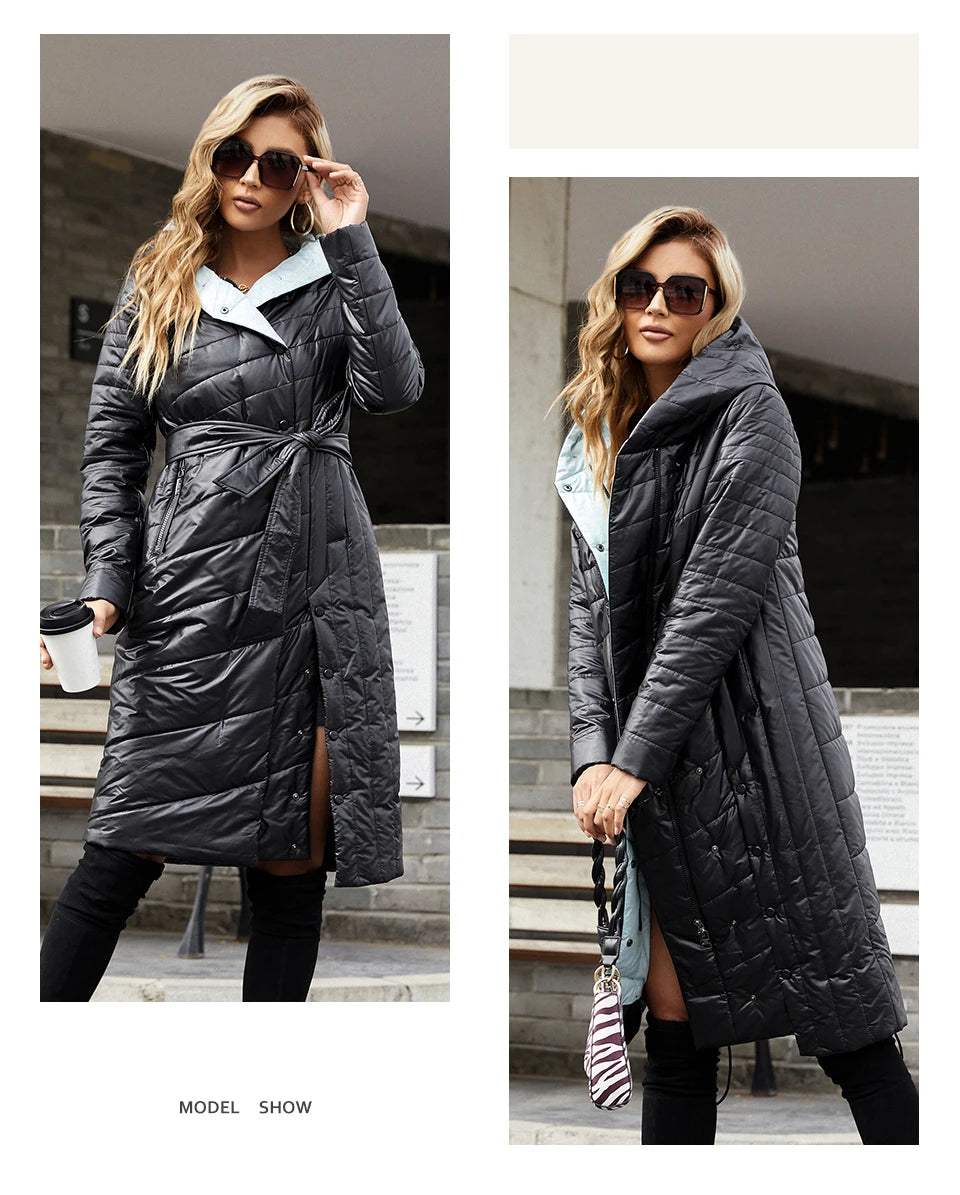 Parka fine  pour femme – HaiLuoZi