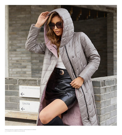 Parka fine  pour femme – HaiLuoZi
