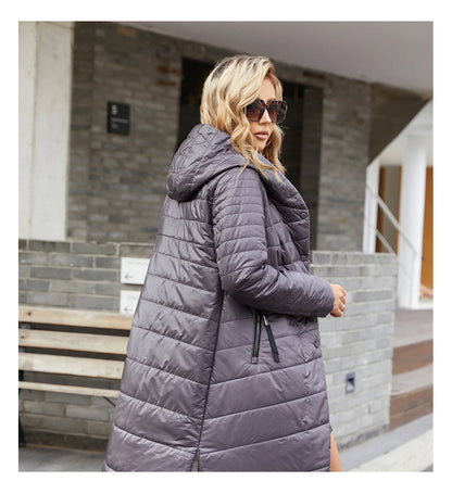 Parka fine  pour femme – HaiLuoZi