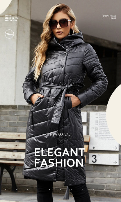 Parka fine  pour femme – HaiLuoZi