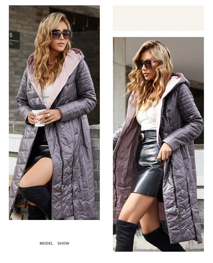 Parka fine  pour femme – HaiLuoZi