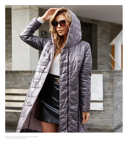 Parka fine  pour femme – HaiLuoZi