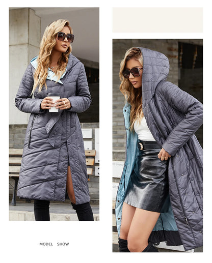 Parka fine  pour femme – HaiLuoZi