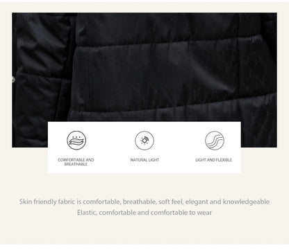 Parka mi-longue femme HaiLuoZi