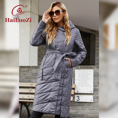 Parka fine  pour femme – HaiLuoZi