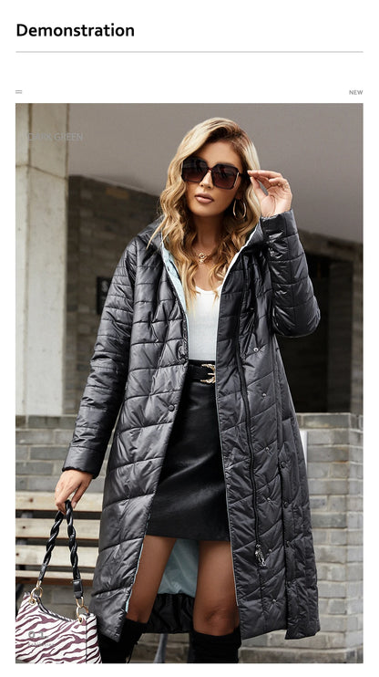 Parka fine  pour femme – HaiLuoZi