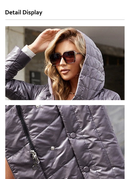 Parka fine  pour femme – HaiLuoZi