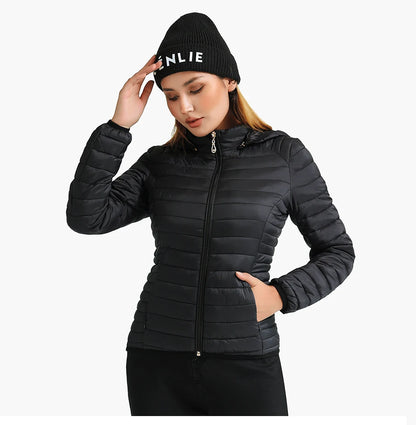 doudoune ultralégère avec capuche femme SANTELON