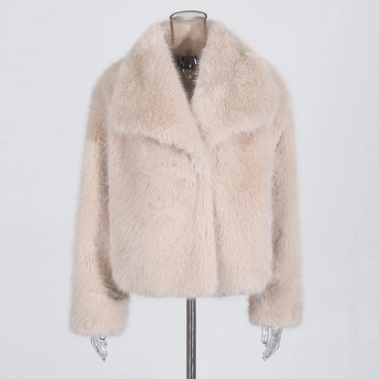 Veste à fourrure femme TWOTWINSTYLE