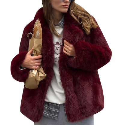 Veste à fourrure femme TWOTWINSTYLE