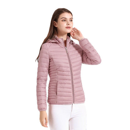 doudoune ultralégère avec capuche femme SANTELON