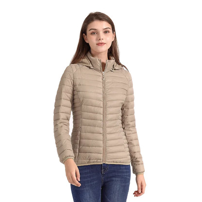 doudoune ultralégère avec capuche femme SANTELON
