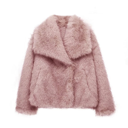 Veste à fourrure femme TWOTWINSTYLE