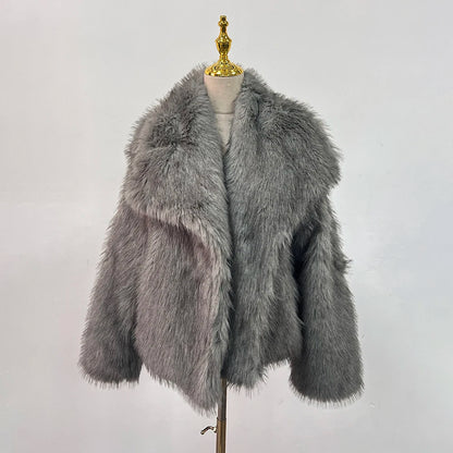 Veste à fourrure femme TWOTWINSTYLE