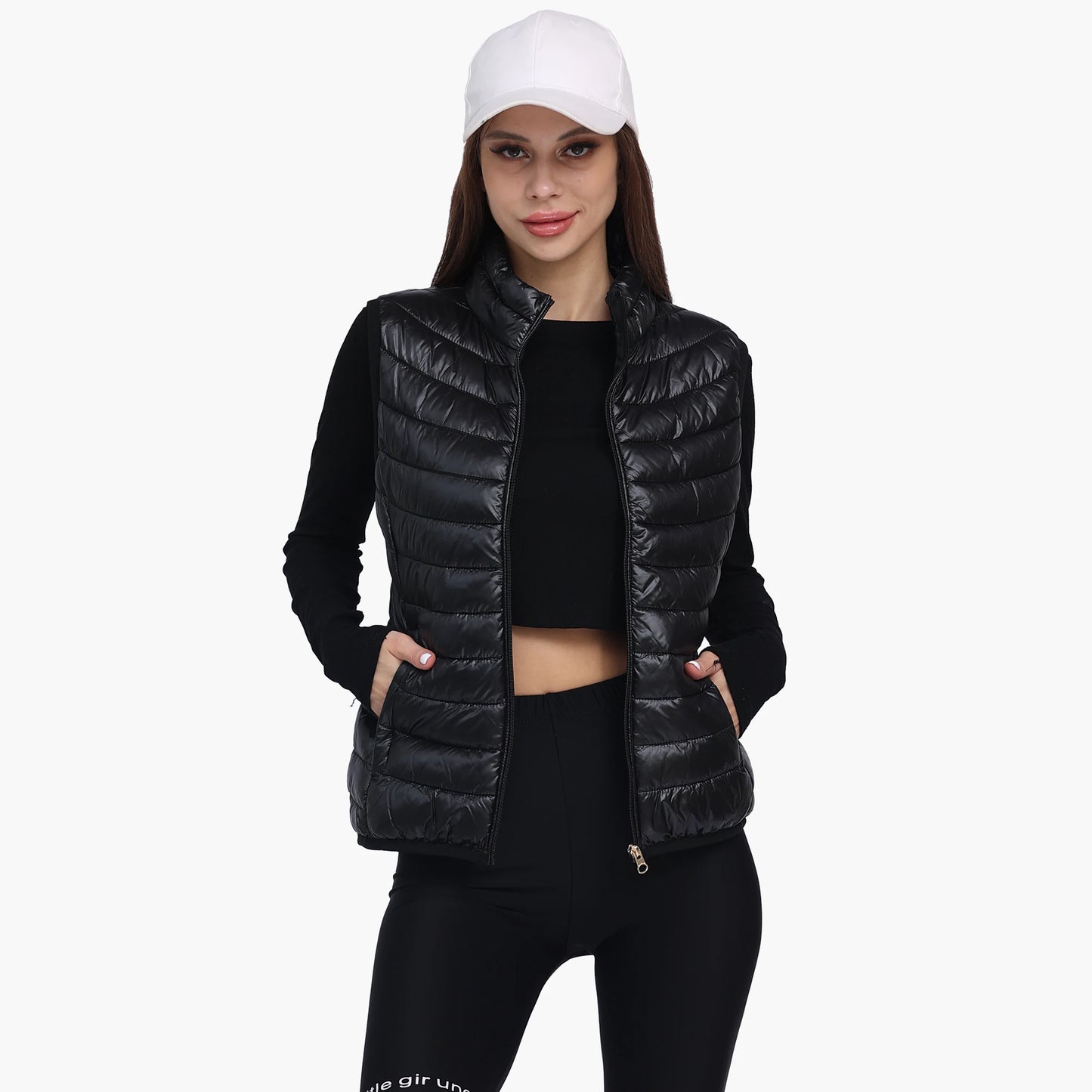 Gilet sans manches d’hiver pour femme SANTELON