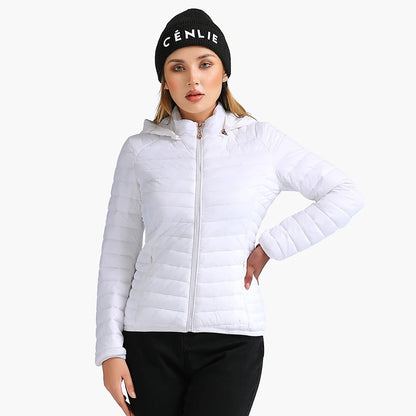 doudoune ultralégère avec capuche femme SANTELON