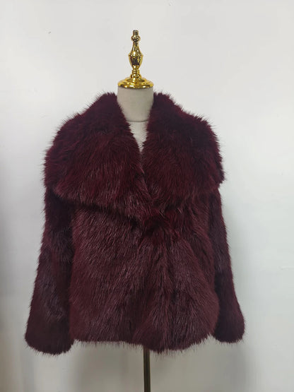 Veste à fourrure femme TWOTWINSTYLE
