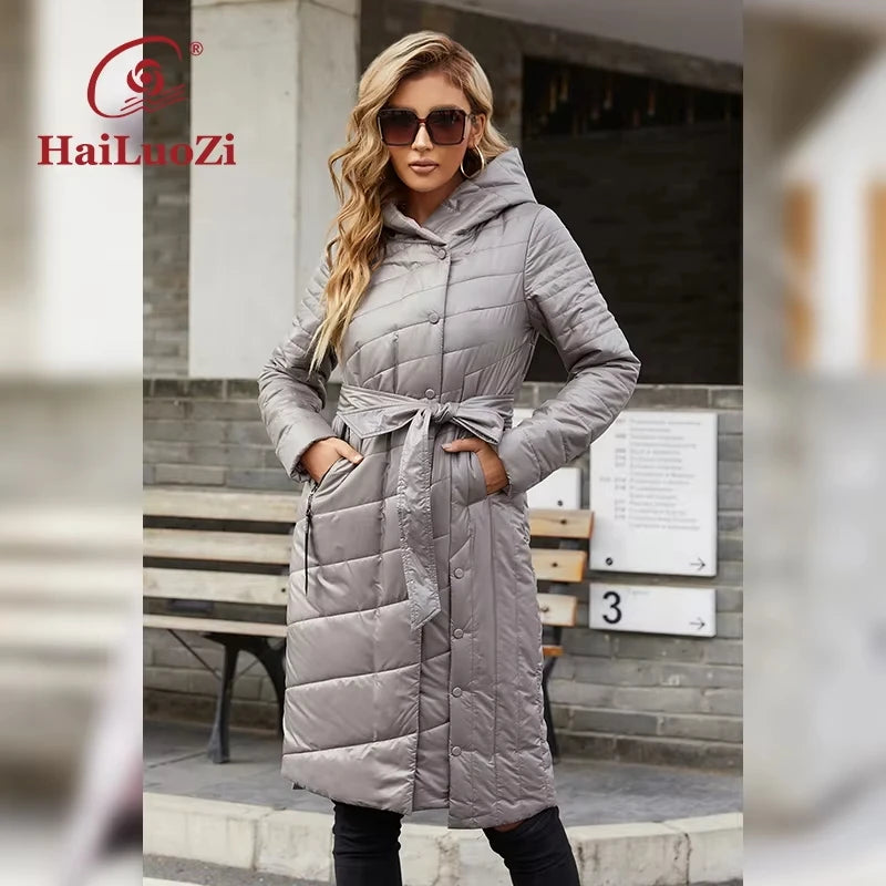 Parka fine  pour femme – HaiLuoZi