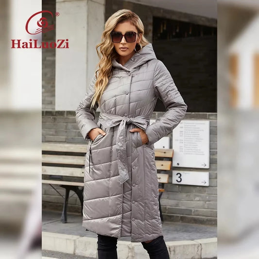 Parka fine  pour femme – HaiLuoZi