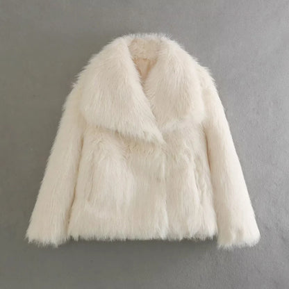 Veste à fourrure femme TWOTWINSTYLE