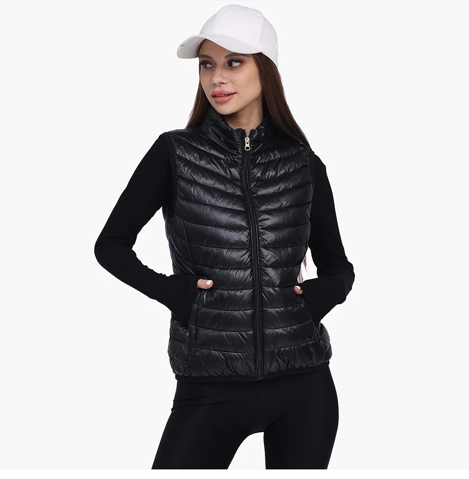 Gilet sans manches d’hiver pour femme SANTELON