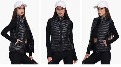 Gilet sans manches d’hiver pour femme SANTELON