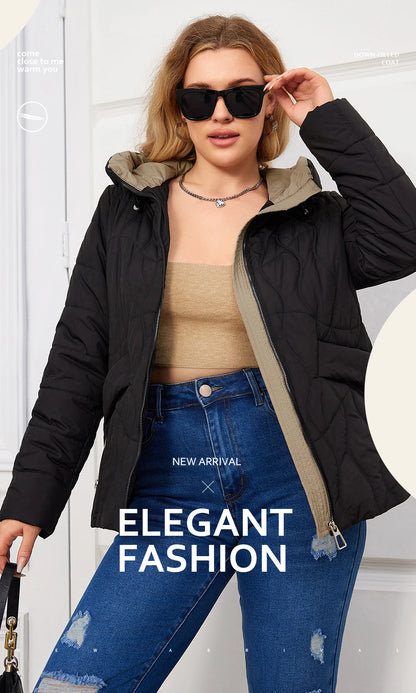 Parka femme HaiLuoZi – Modèle 1217