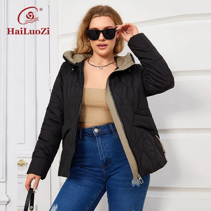Parka femme HaiLuoZi – Modèle 1217