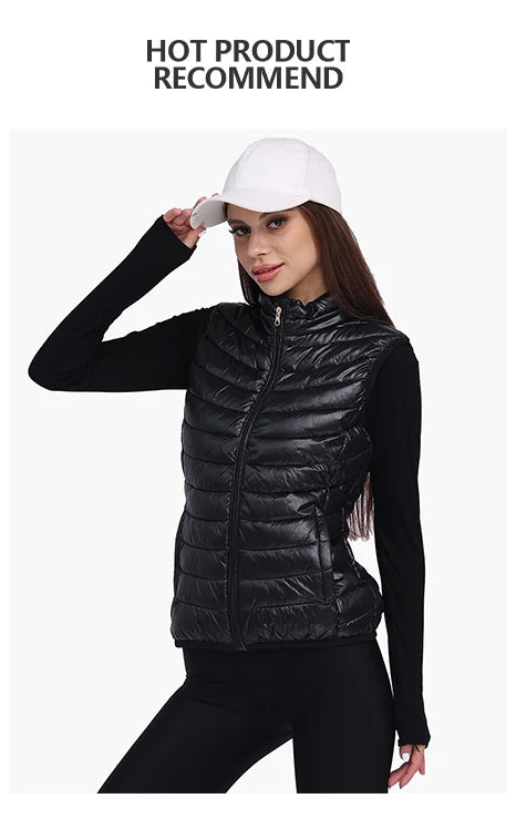 Gilet sans manches d’hiver pour femme SANTELON