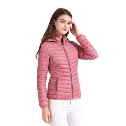 doudoune ultralégère avec capuche femme SANTELON