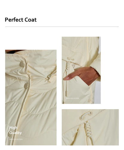 Veste Courte Légère à Capuche HaiLuoZi