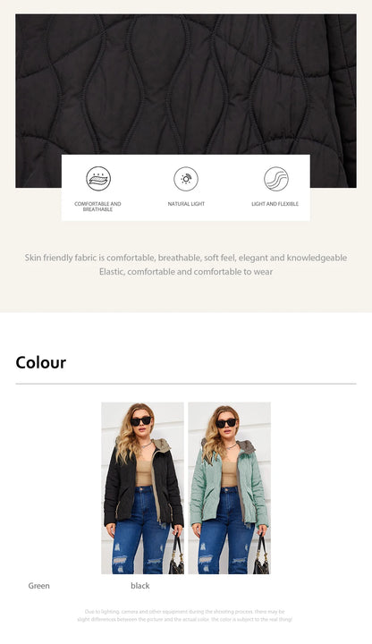 Parka femme HaiLuoZi – Modèle 1217