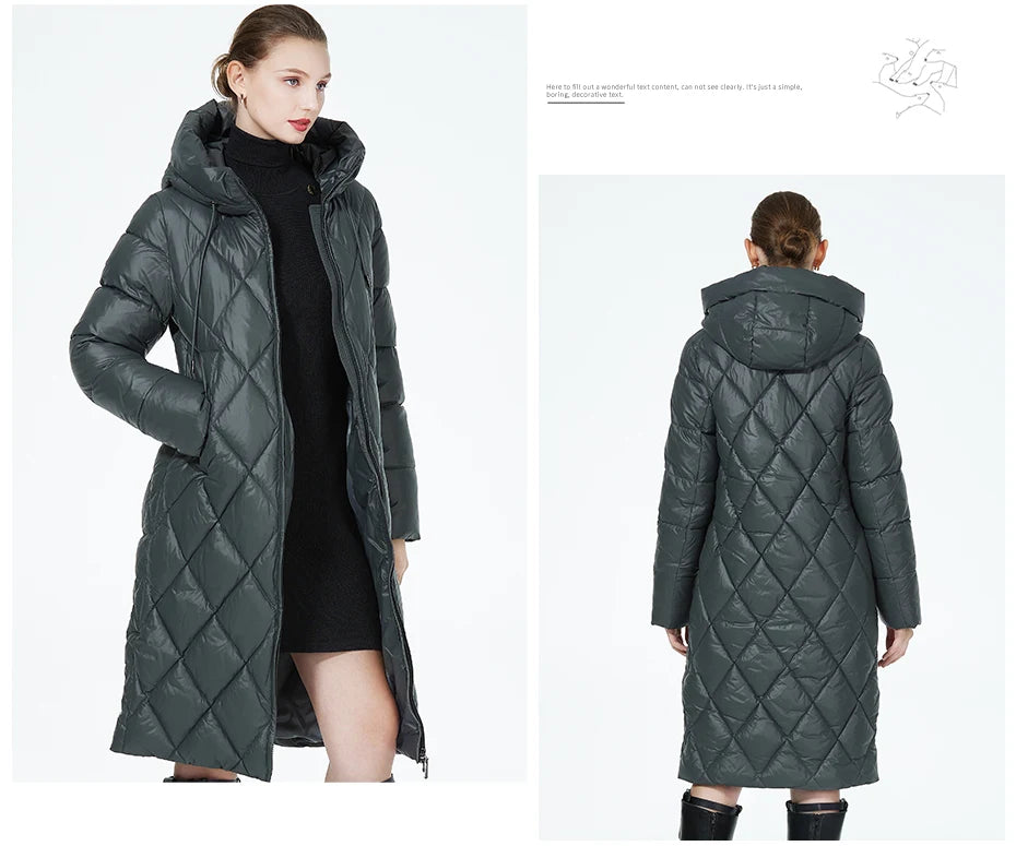 ICEbear-Femme doudoune Longue