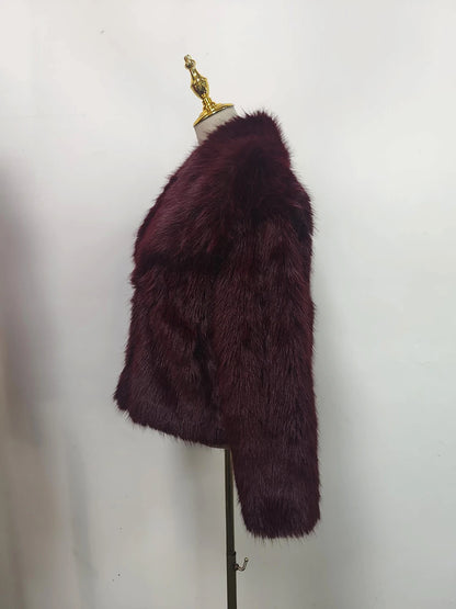 Veste à fourrure femme TWOTWINSTYLE