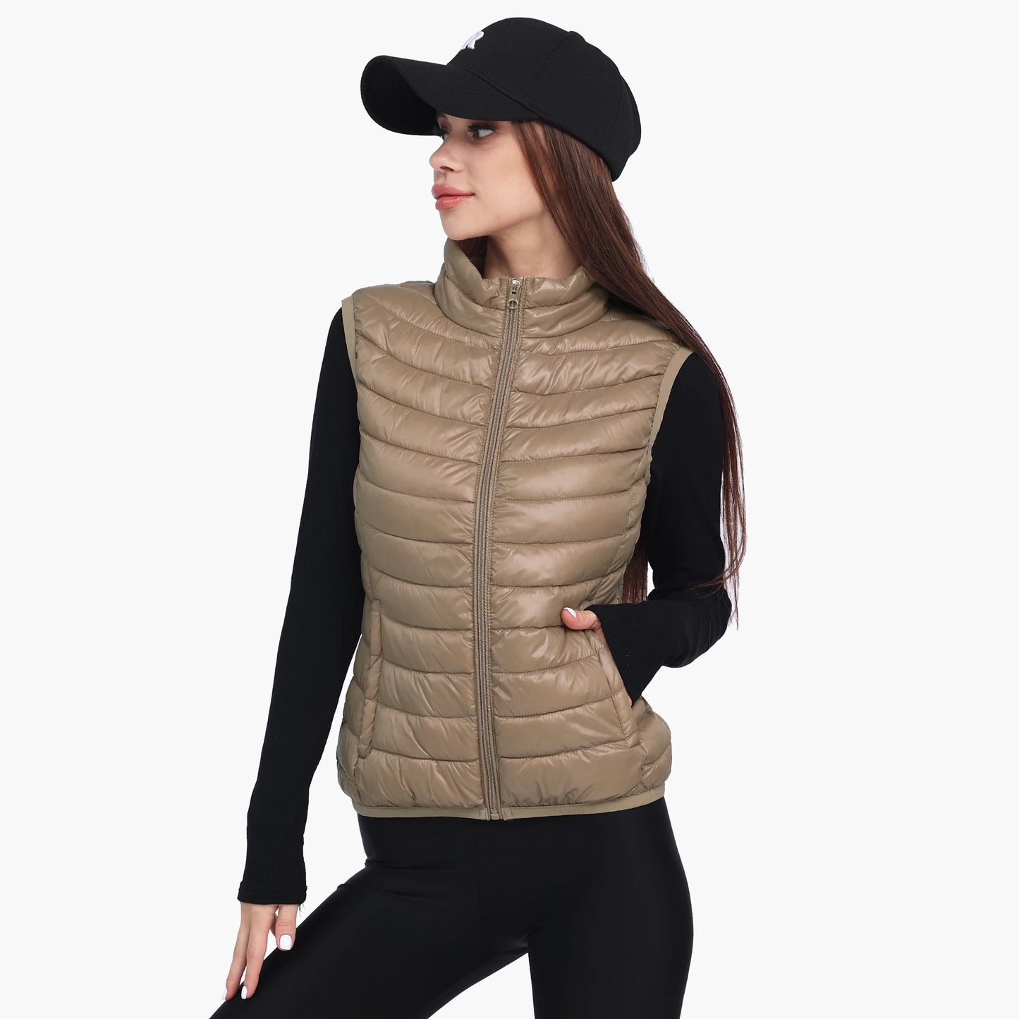 Gilet sans manches d’hiver pour femme SANTELON