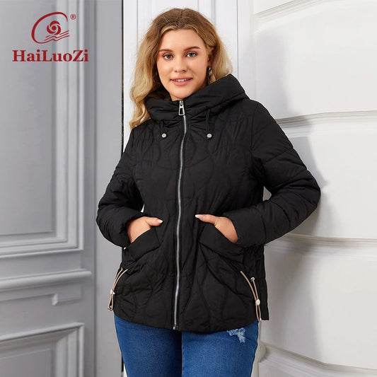 Parka femme HaiLuoZi – Modèle 1217