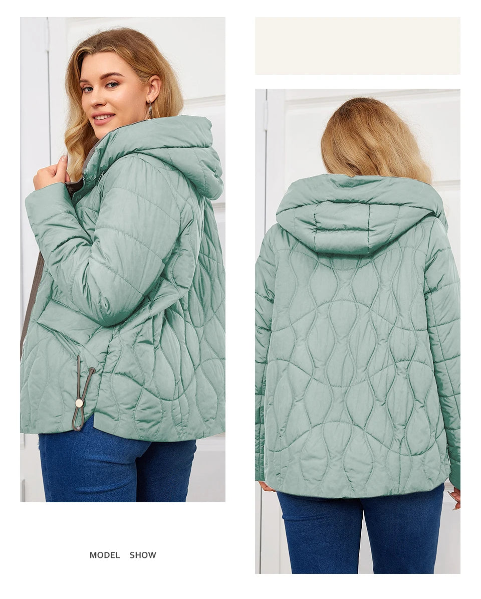 Parka femme HaiLuoZi – Modèle 1217