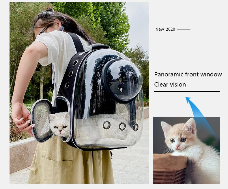 Sac à dos de transport pour chats et chiens