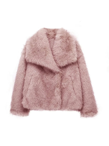 Veste à fourrure femme TWOTWINSTYLE