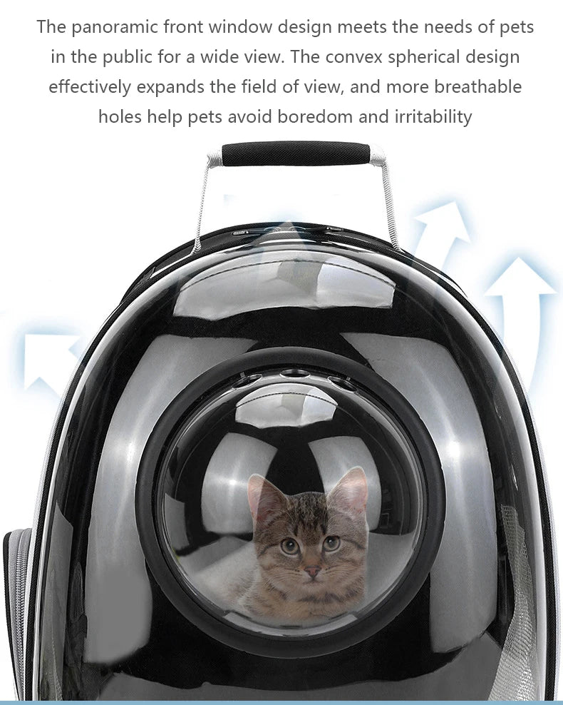 Sac à dos de transport pour chats et chiens