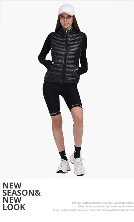 Gilet sans manches d’hiver pour femme SANTELON