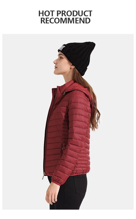 doudoune ultralégère avec capuche femme SANTELON