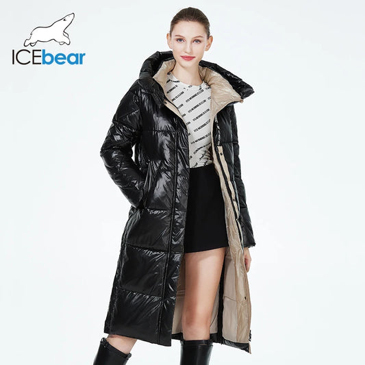 Doudoune Long à Capuche Femme ICEbear